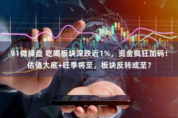 91微操盘 吃喝板块深跌近1%，资金疯狂加码！估值大底+旺季将至，板块反转或至？